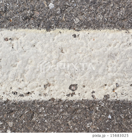 White paint stripe on asphalt White paint stripe on asphalt 15683025