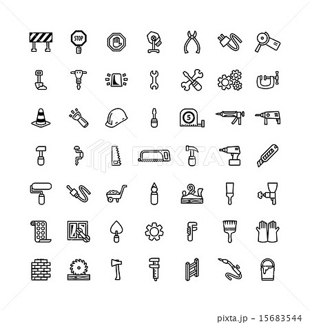 tool icon set 15683544