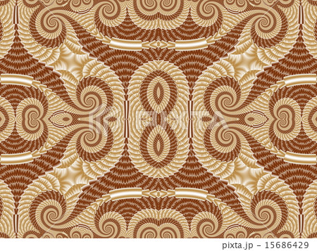 Symmetrical Pattern from Spiral fractal. Symmetrical Pattern from Spiral fractal. 15686429