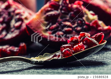 Prosciutto. Curled Slices of Delicious Prosciutto Prosciutto. Curled Slices of Delicious Prosciutto 15686928