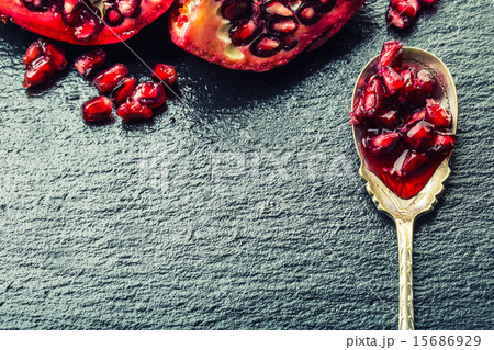 Prosciutto. Curled Slices of Delicious Prosciutto  15686929