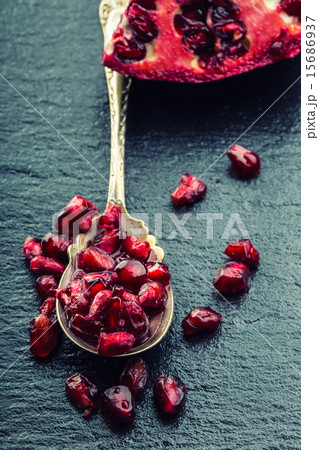 Prosciutto. Curled Slices of Delicious Prosciutto  15686937