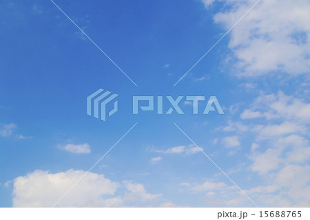 青い空と雲 青い空と雲 15688765
