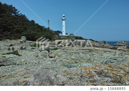 本州最東端・魹ヶ崎と魹ヶ埼灯台 15688895