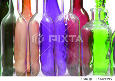 color glass bottles 15689495