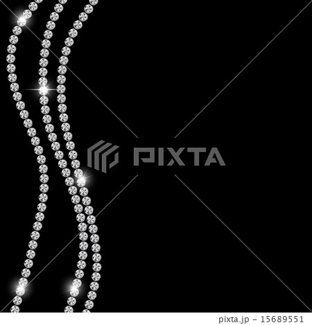 Abstract Luxury Black Diamond Background Vector Illustration 15689551