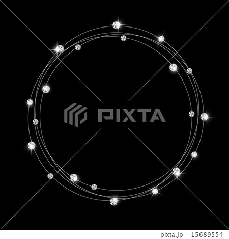 Abstract Luxury Black Diamond Background Vector Illustration 15689554
