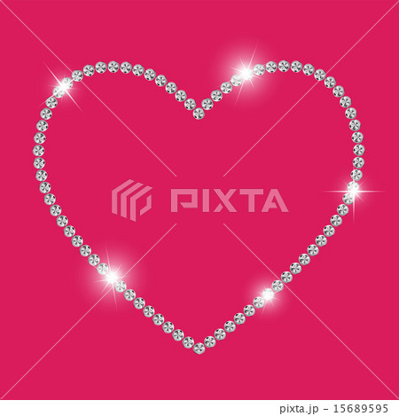 Abstract Luxury Diamond Heart Vector Illustration Abstract Luxury Diamond Heart Vector Illustration 15689595