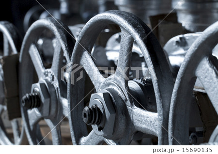 Industrial valves ready for dispatch 15690135