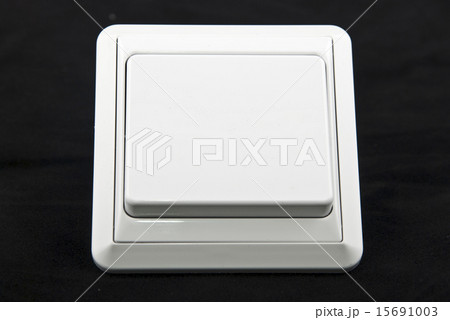 white light switch on the black background 15691003