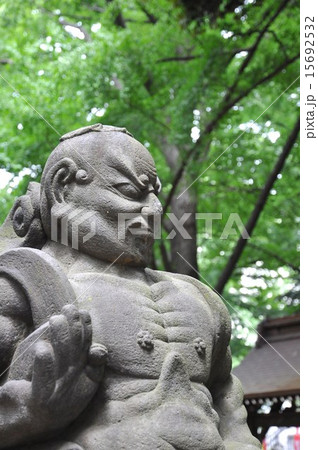 雑司ヶ谷鬼子母神　金剛力士像 15692532