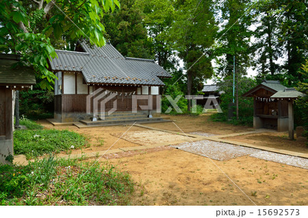見沼田圃：神明社　片柳にて 15692573