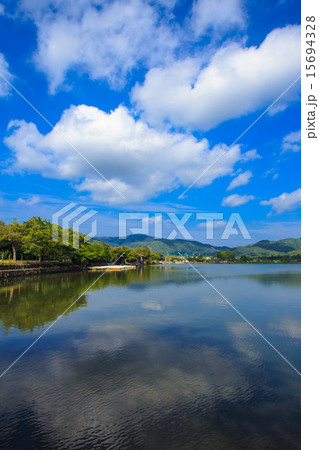 京都　広沢池 15694328