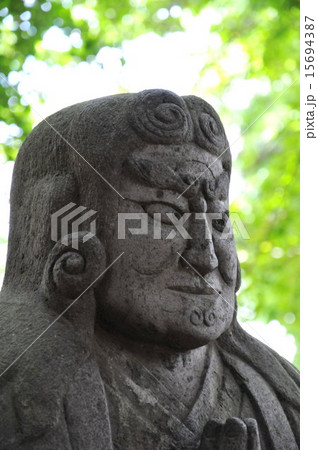 雑司ヶ谷鬼子母神　鬼子母神石像 15694387