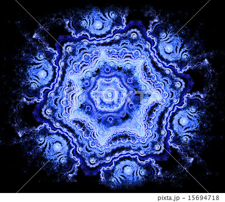 Big blue snowflake on a dark base Big blue snowflake on a dark base 15694718