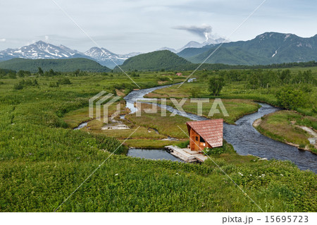 Goryacherechensky group hot springs on Kamchatka 15695723