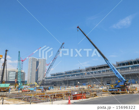 東京都中央卸売市場の豊洲新市場建設イメージ 15696322