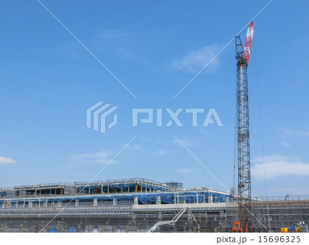 東京都中央卸売市場の豊洲新市場建設イメージ 15696325