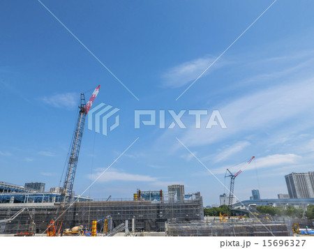 東京都中央卸売市場の豊洲新市場建設イメージ 15696327