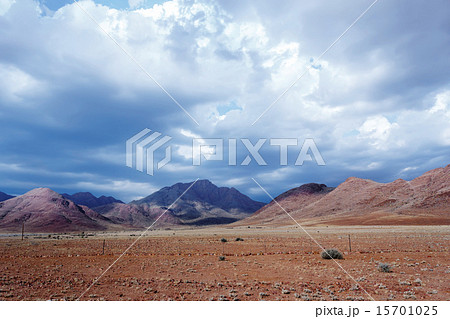 panorama of fantastic Namibia moonscape landscape 15701025