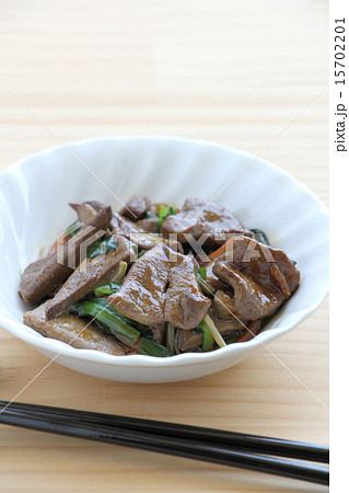 レバニラ炒め 15702201