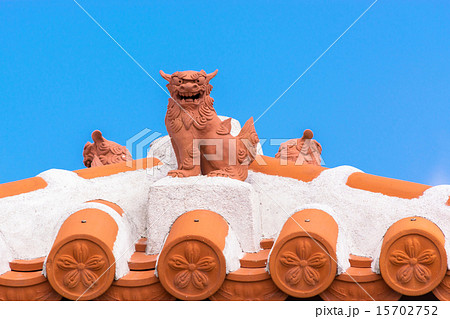沖縄の守護神 シーサー 沖縄の守護神 シーサー 15702752