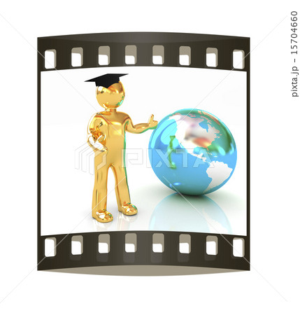 The world is opened for you. The film strip 15704660
