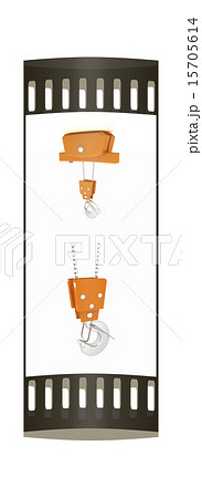 Crane hook. The film strip Crane hook. The film strip 15705614