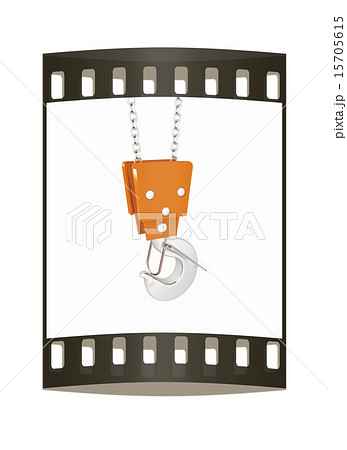 Crane hook. The film strip Crane hook. The film strip 15705615