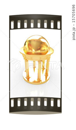 Gold rotunda. The film strip Gold rotunda. The film strip 15705696