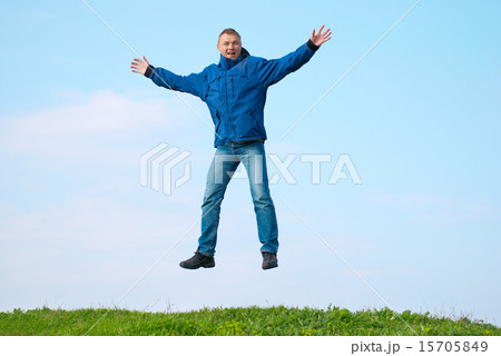 Jumping man 15705849