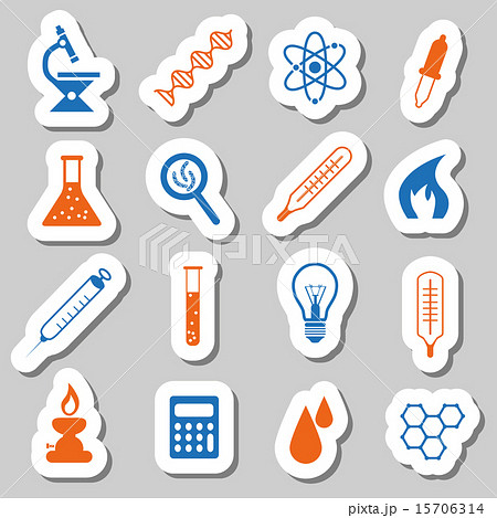 laboratory stickers 15706314