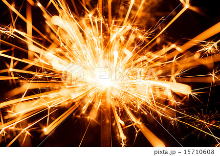 sparkler on black 15710608