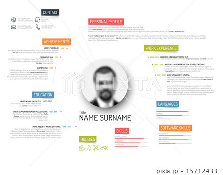 Original cv / resume template 15712433