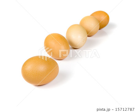 Eggs on white background Eggs on white background 15712787