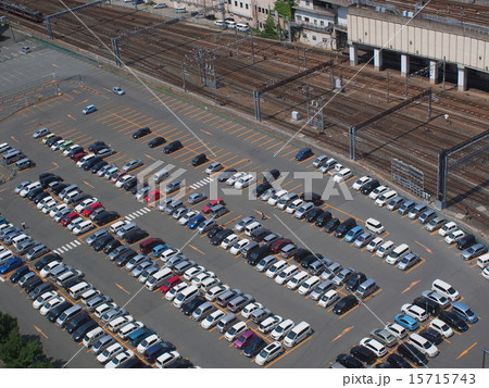 駐車場　見下ろし構図 15715743