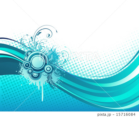 Abstract curved lines background. Template brochure design Abstract curved lines background. Template brochure design 15716084