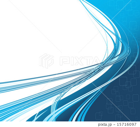 Abstract curved lines background. Template brochure design Abstract curved lines background. Template brochure design 15716097
