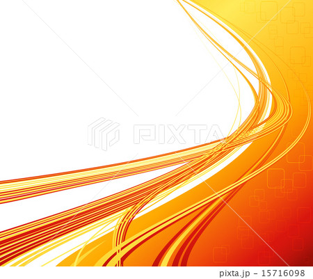 Abstract curved lines background. Template brochure design 15716098