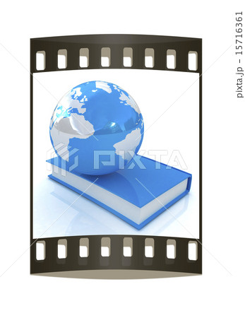 book and earth. The film strip book and earth. The film strip 15716361