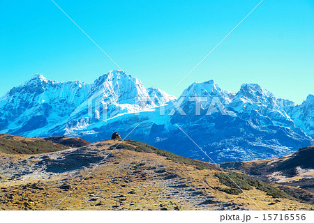 High mountains, covered by snow. 15716556