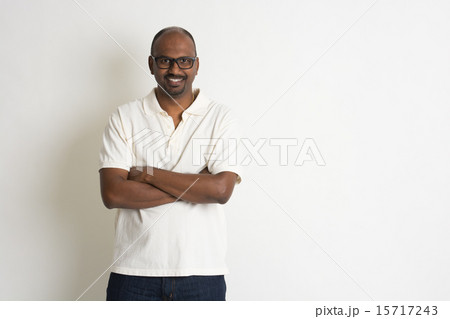 matured indian male in casual 15717243
