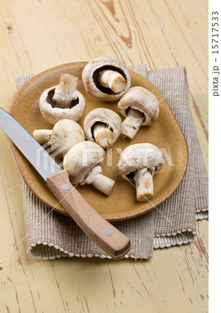 button mushroomson kitchen table 15717533