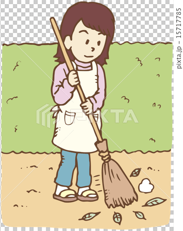 Housewife to sweep 15717785