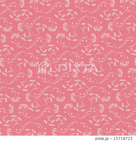 蓮　レース柄 15718725