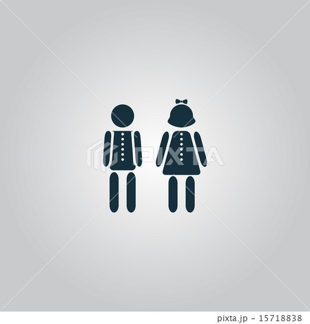 Boy and Girl icon Boy and Girl icon 15718838