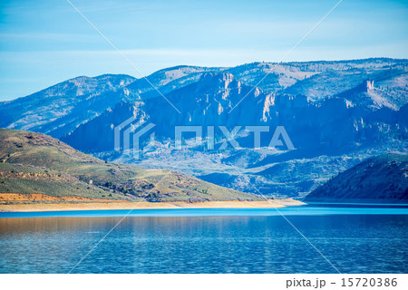 blue mesa reservoir in gunnison national forest   15720386