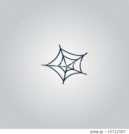 Spiderweb icon. Web symbol. 15722567