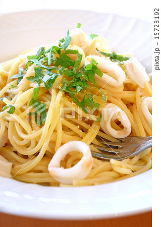 おいしい明太子パスタ 15723192