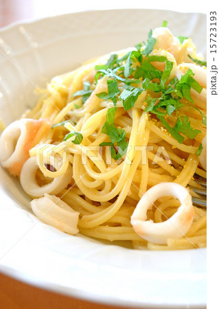おいしい明太子パスタ 15723193